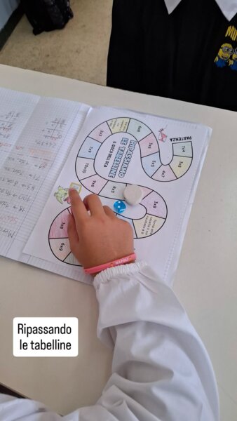 Il gioco dell'oca delle tabelline