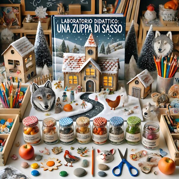 Laboratorio Didattico ispirato al libro "Una Zuppa di Sasso" - Educazione Creativa e Divertente