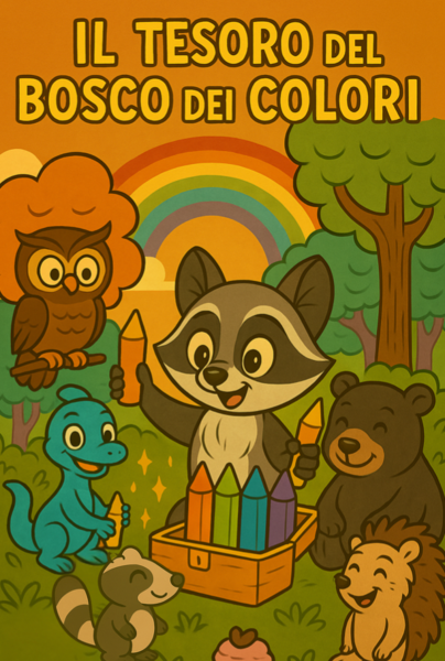 Il Tesoro del Bosco dei Colori ; condivisione (morale)