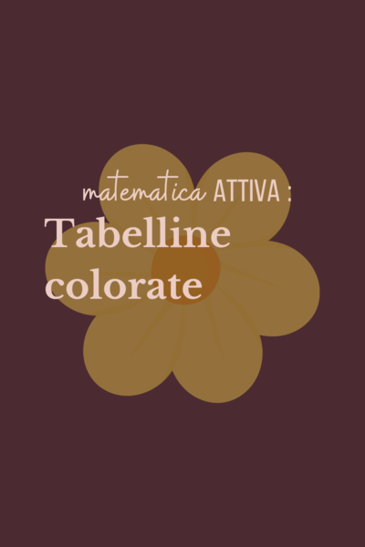 Fiori di tabelline