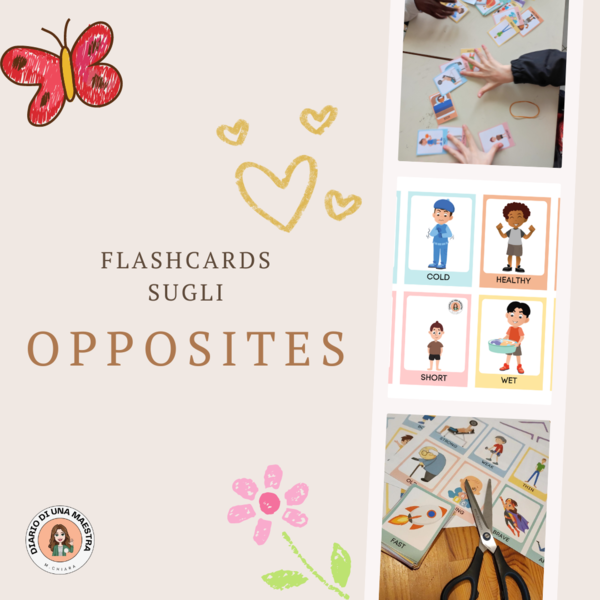 Opposites - flashcards