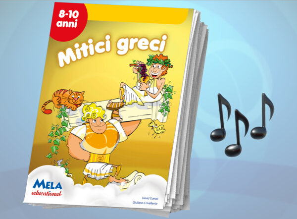 Mitici greci - libro con canzoni