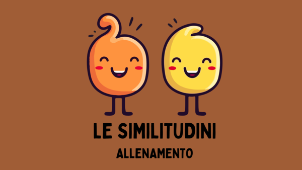 LE SIMILITUDINI - sfide per allenarsi con la strategia poetica