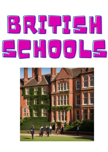 Materiale didattico - British Schools
