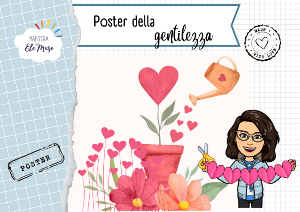 Poster cooperativo "Coltiviamo Gentilezza"