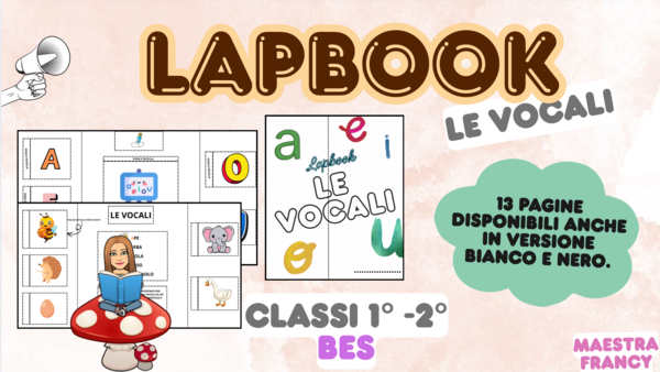 LE VOCALI LAPBOOK