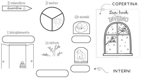 Lapbook inverno
