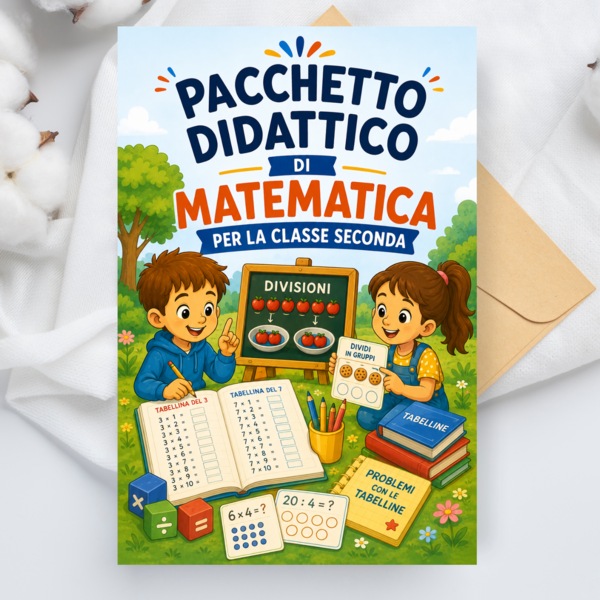 Matematica classe seconda – Pacchetto didattico completo