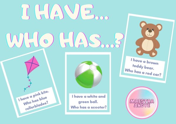 TOYS: I HAVE, WHO HAS?