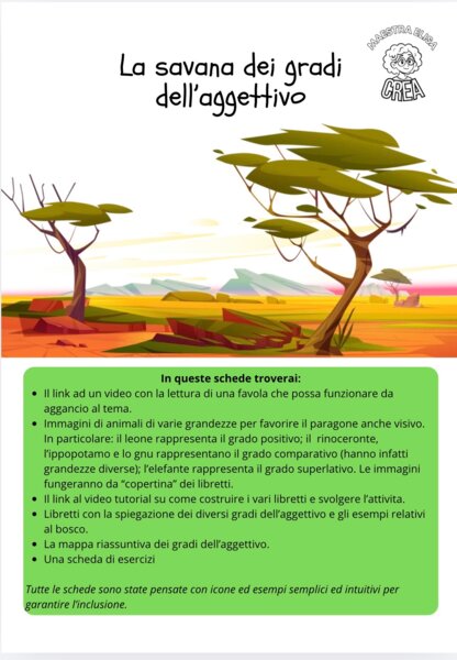 La savana dei gradi dell’aggettivo qualificativo
