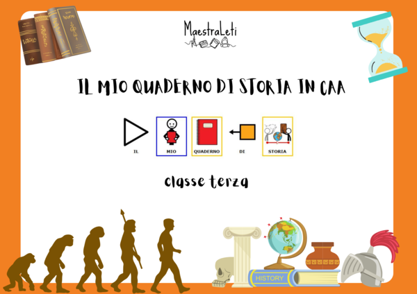 Il mio quaderno di storia in CAA pt.1. Classe terza