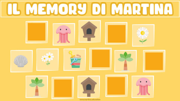 Il Memory di Martina
