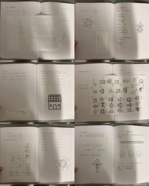 Quaderno completo matematica classe seconda