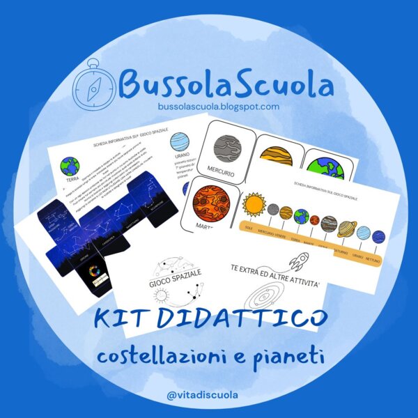 Kit didattico costellazioni e pianeti