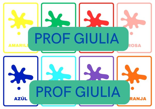 I colori in spagnolo