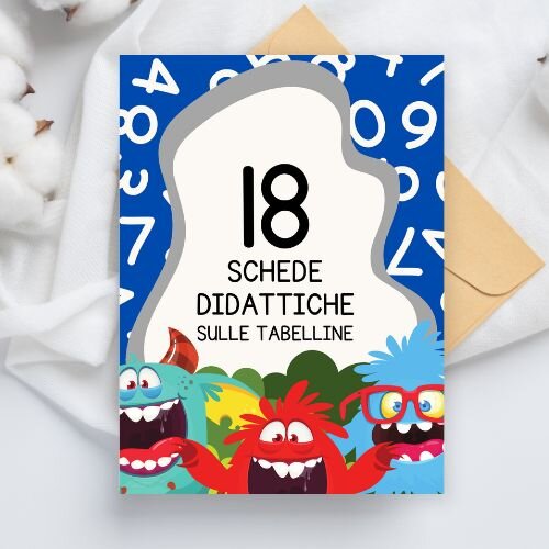 Schede didattiche tabelline
