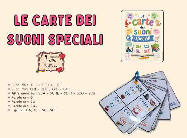 Le carte dei suoni speciali
