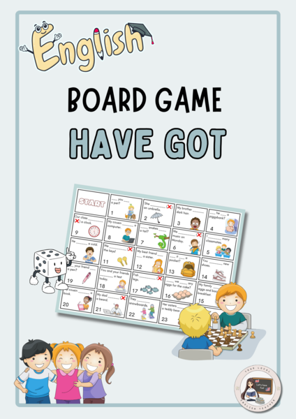HAVE GOT - BOARD GAME