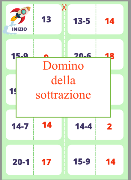 Domino della sottrazione