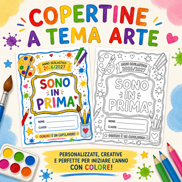 COPERTINE A TEMA ARTE: SONO IN PRIMA