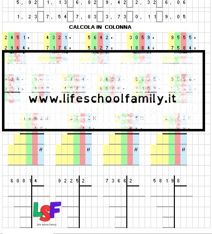XLS operazioni 3/4 primaria CASUALE