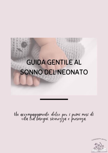 Guida gentile al sonno del neonato