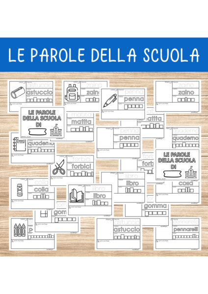 LE PAROLE DELLA SCUOLA (BACK TO SCHOOL)
