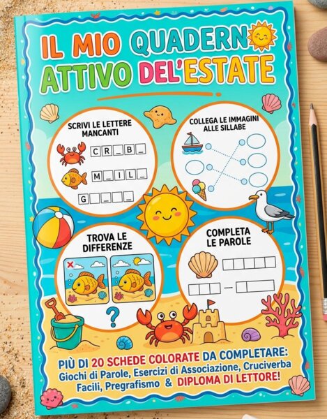 Quaderno attività estive