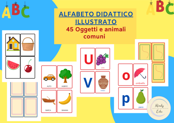 ALFABETO DIDATTICO ILLUSTRATO