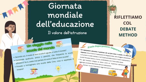 Giornata mondiale dell'educazione_ Il Debate method per riflettere sull'importanza della scuola