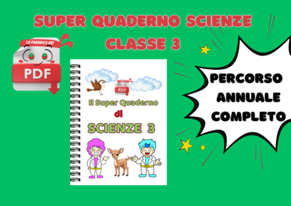 LA FABBRICA DEI PDF-SUPER QUADERNO di SCIENZE 3