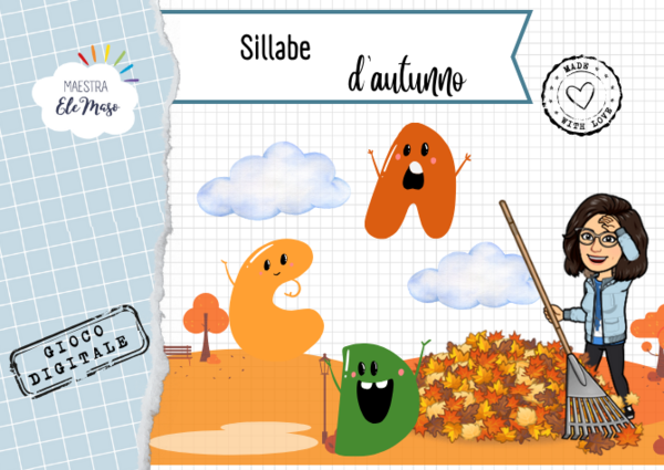 Sillabe d'autunno - LINK AL GIOCO DIGITALE
