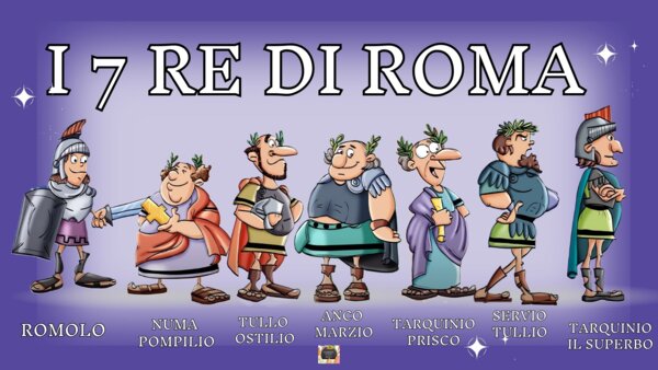 I 7 RE DI ROMA e LA MONARCHIA