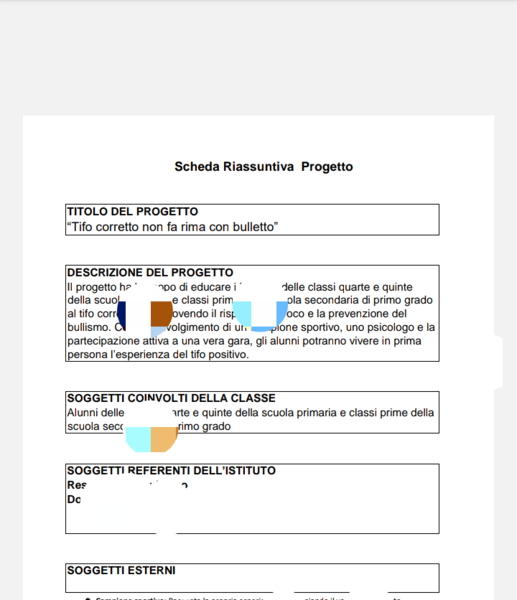 Progetto educazione motoria scuola primaria
