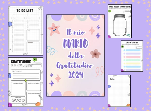 Diario della gratitudine 2024