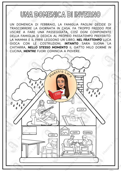 Attività sulla contemporaneità: "Una domenica di inverno"