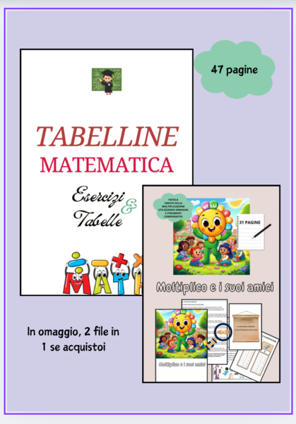 MOLTIPLICO E I SUOI AMICI