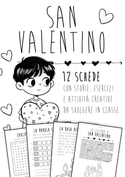San Valentino - Storie, attività ed esercizi