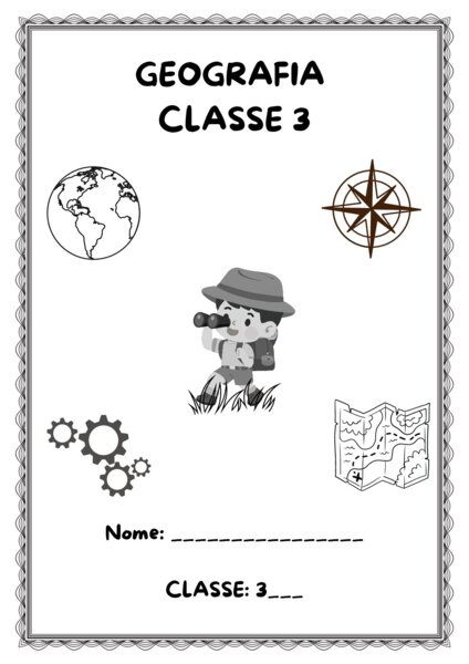 Quaderno di Geografia Cl 3