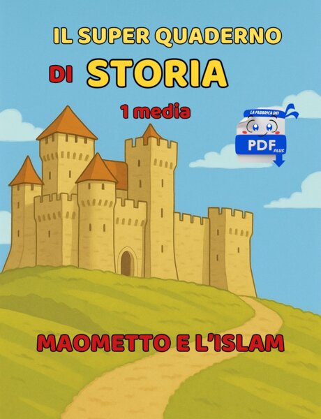 Il SUPER QUADERNO DI STORIA 1 media: Maometto e l'Islam