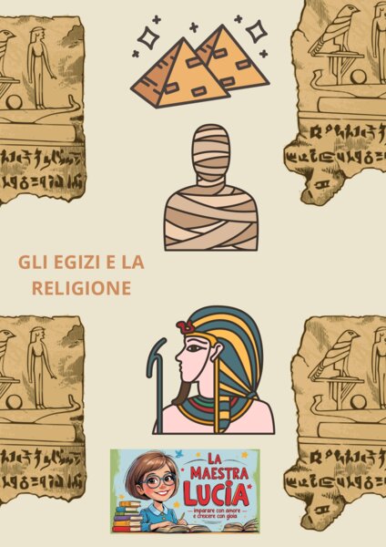 GLI EGIZI E LA RELIGIONE