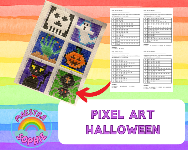 PIXEL ART DI HALLOWEEN