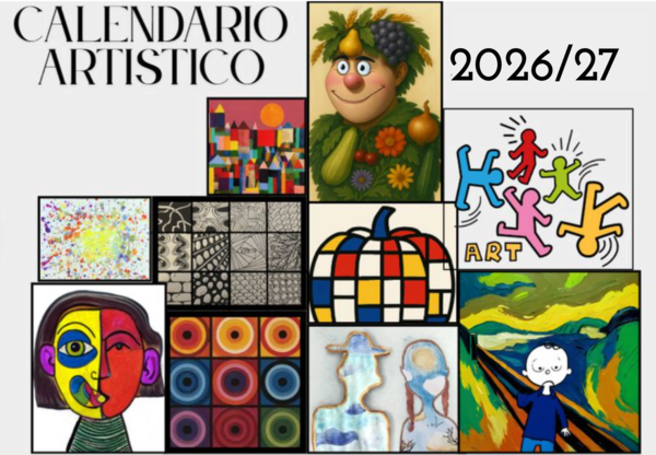 CALENDARIO ARTE – Un viaggio creativo mese per mese (a.s. 26/27)