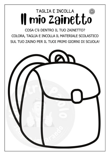 Il mio zainetto - Back to school