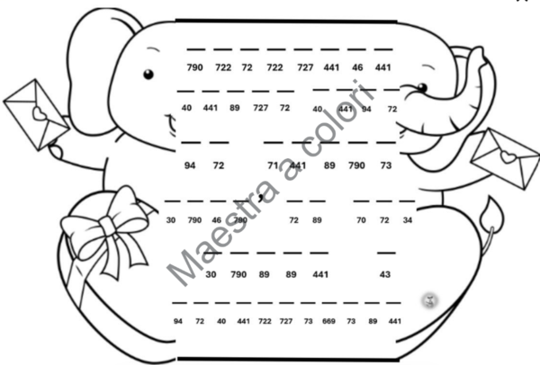 Attività di San Valentino di matematica per una classe quarta/quinta primaria