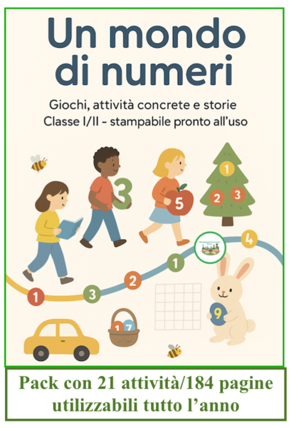 Un mondo di numeri- Pack di giochi e attività concrete per tutto l'anno-classe I e II