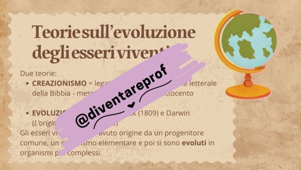 Presentazione - le origini dell'uomo
