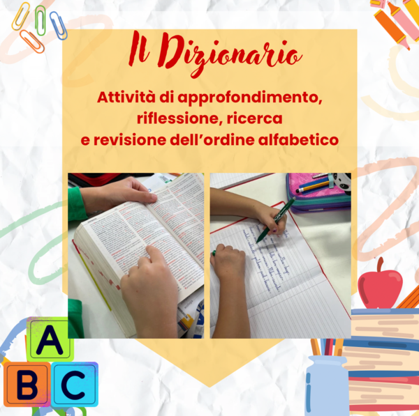 Scopriamo il dizionario - Italiano in terza
