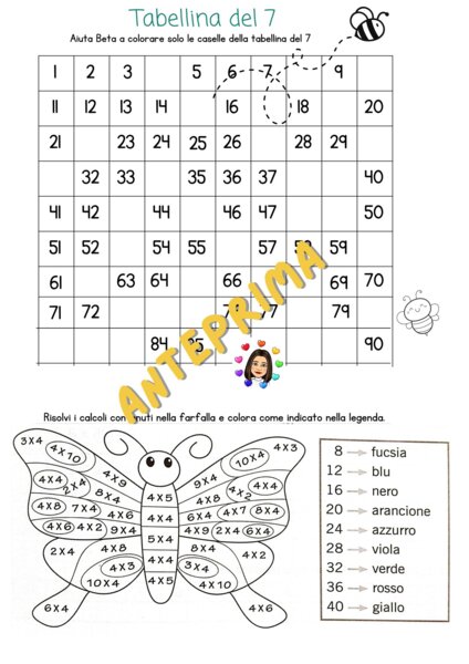 Tabelline con Bee Bot