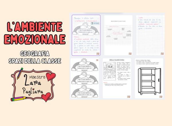 L'ambiente emozionale - geografia (spazi dell'aula)